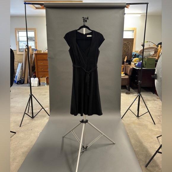 Calvin Klein Mock Wrap Dress - Picture 1 of 3